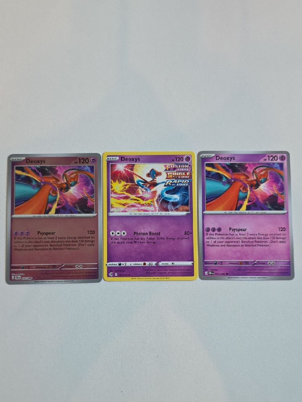 Pokemon Deoxys Trading Cards